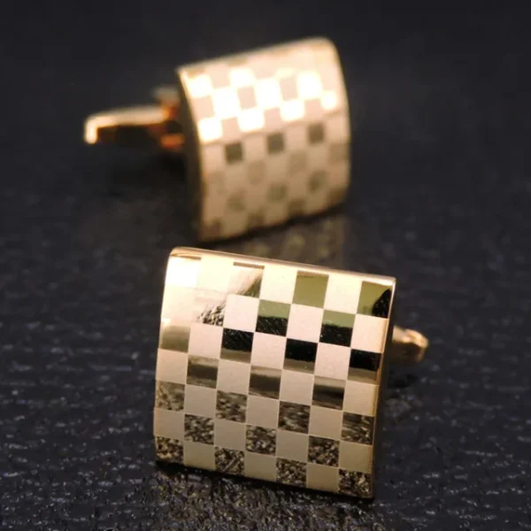 Square Gold Chequer